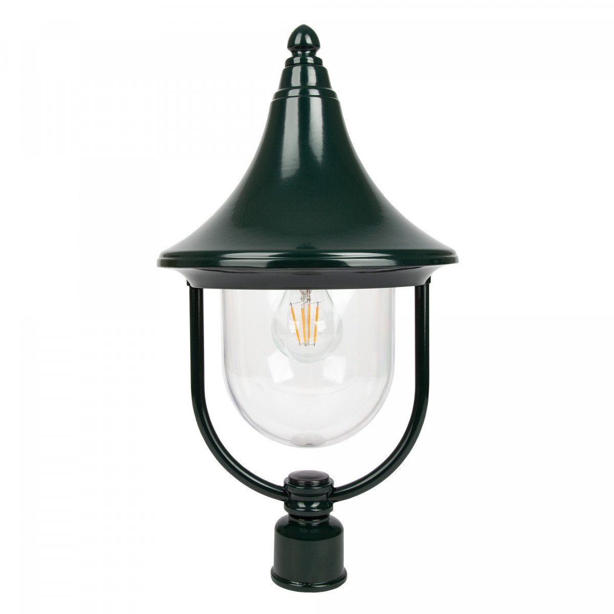 Chapeau classique IT 5 vert/noir en aluminium E27