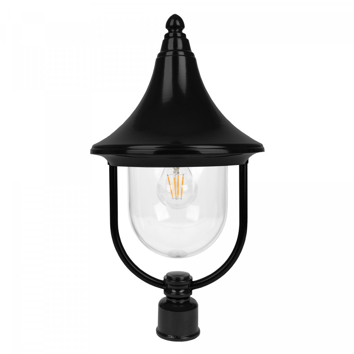 Chapeau classique IT 5 vert/noir en aluminium E27