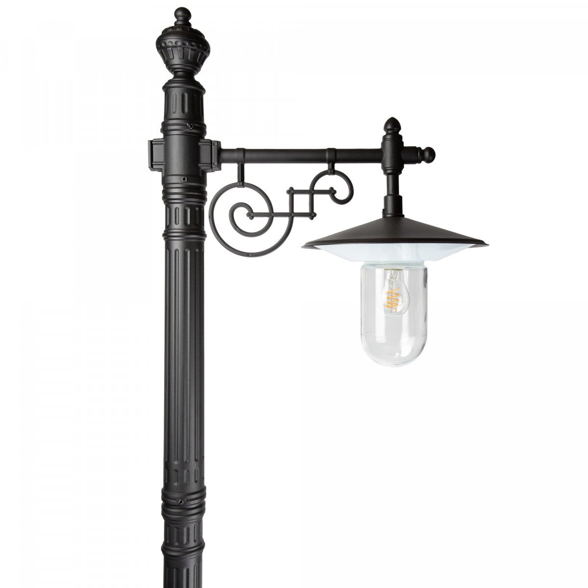 Lanterne classique Noir 250 cm KS Verlichting