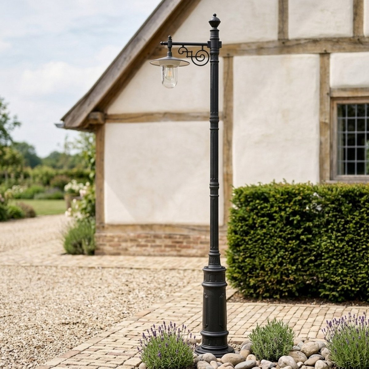 Lanterne classique Noir 250 cm KS Verlichting