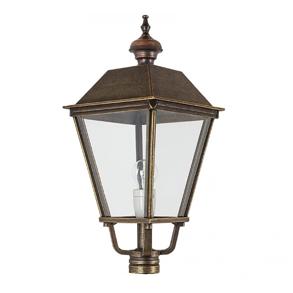 Lanterne Purmerend K11C (1466) en bronze KS Lighting - Abat-jour, poteaux, supports