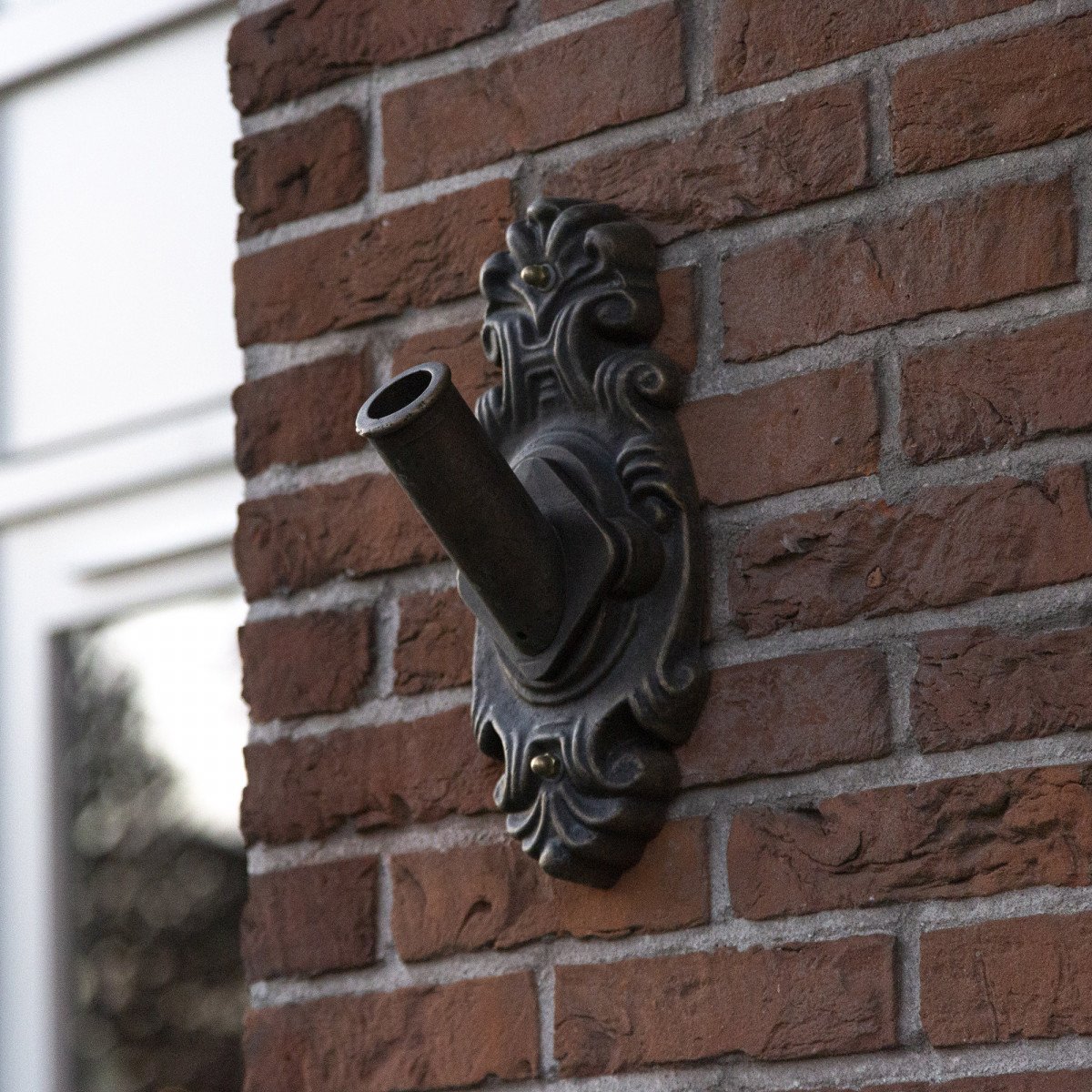 Porte-drapeau Classic Bronze (5822) - Nostalux - Porte-drapeau