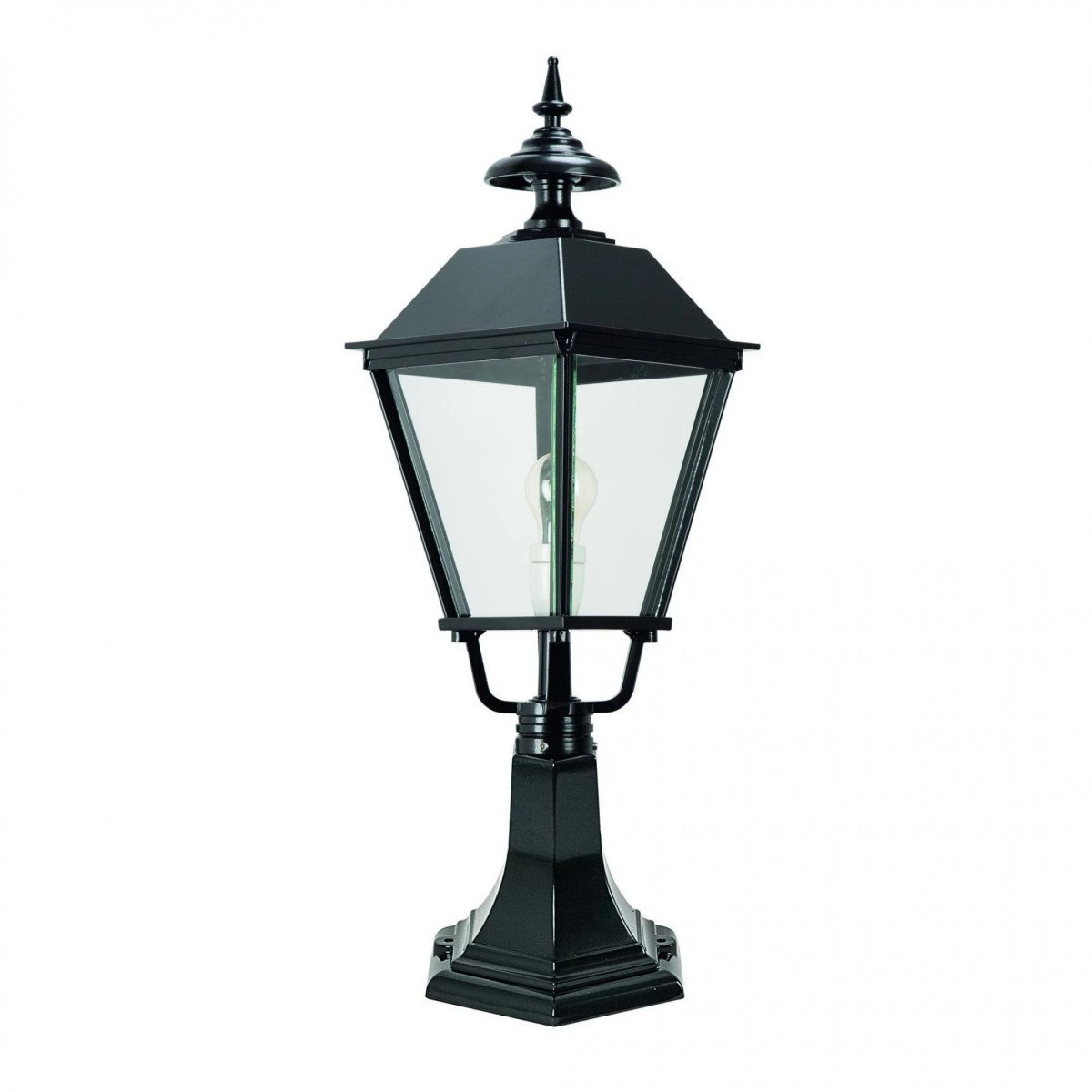 Lampe de jardin Ashford avec lanterne carrée  de Nostalux