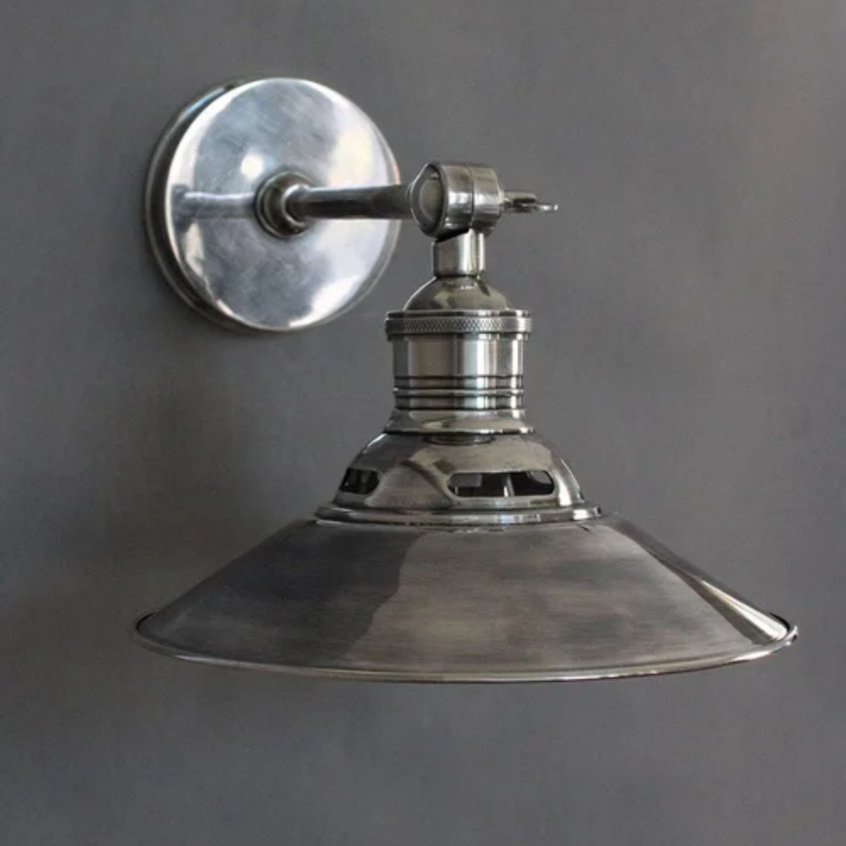 Applique murale argent vieilli Kensington (59922) de Nostaluce | Nostalux.fr