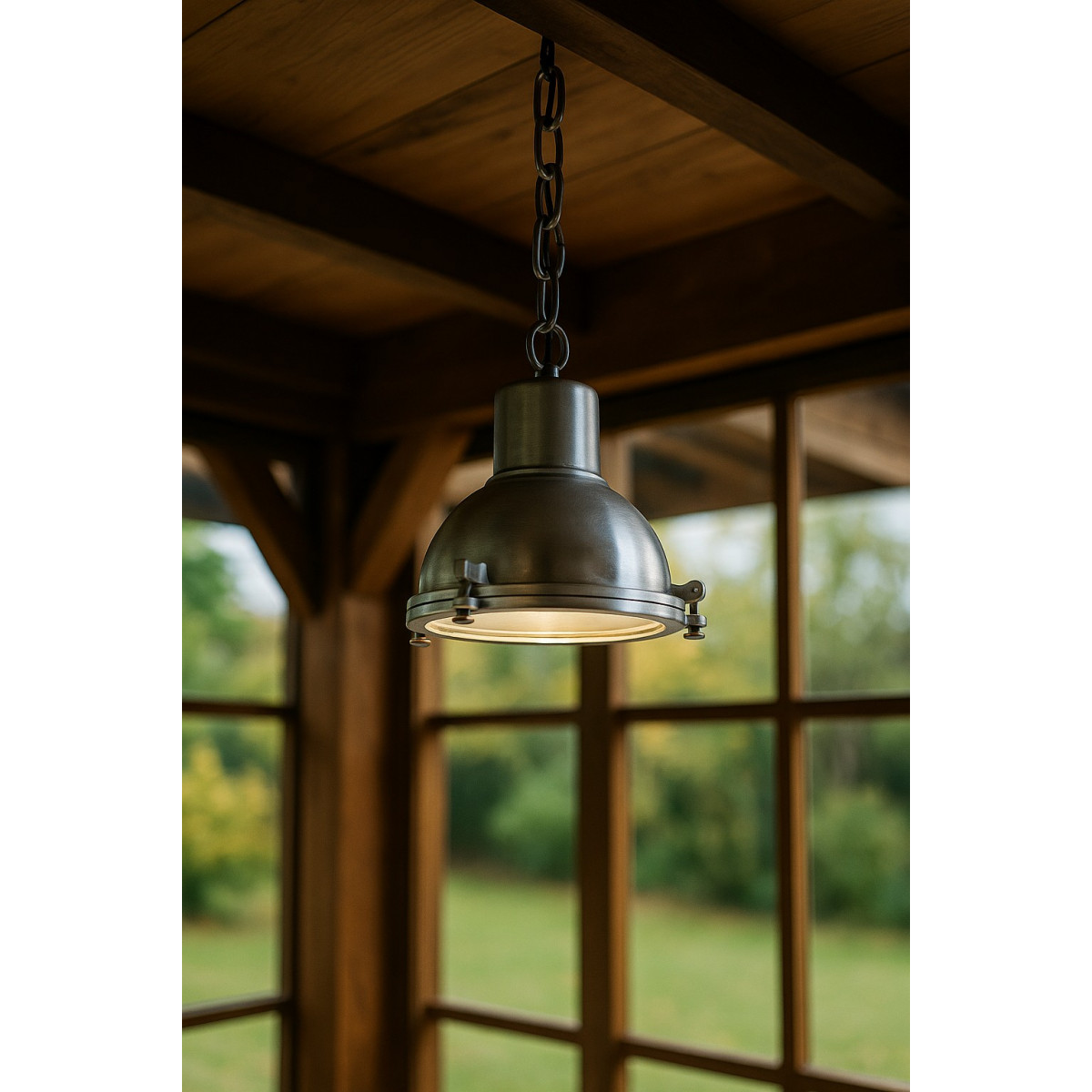 Suspension Barbados (59941) argent vieilli - Nostalux.fr