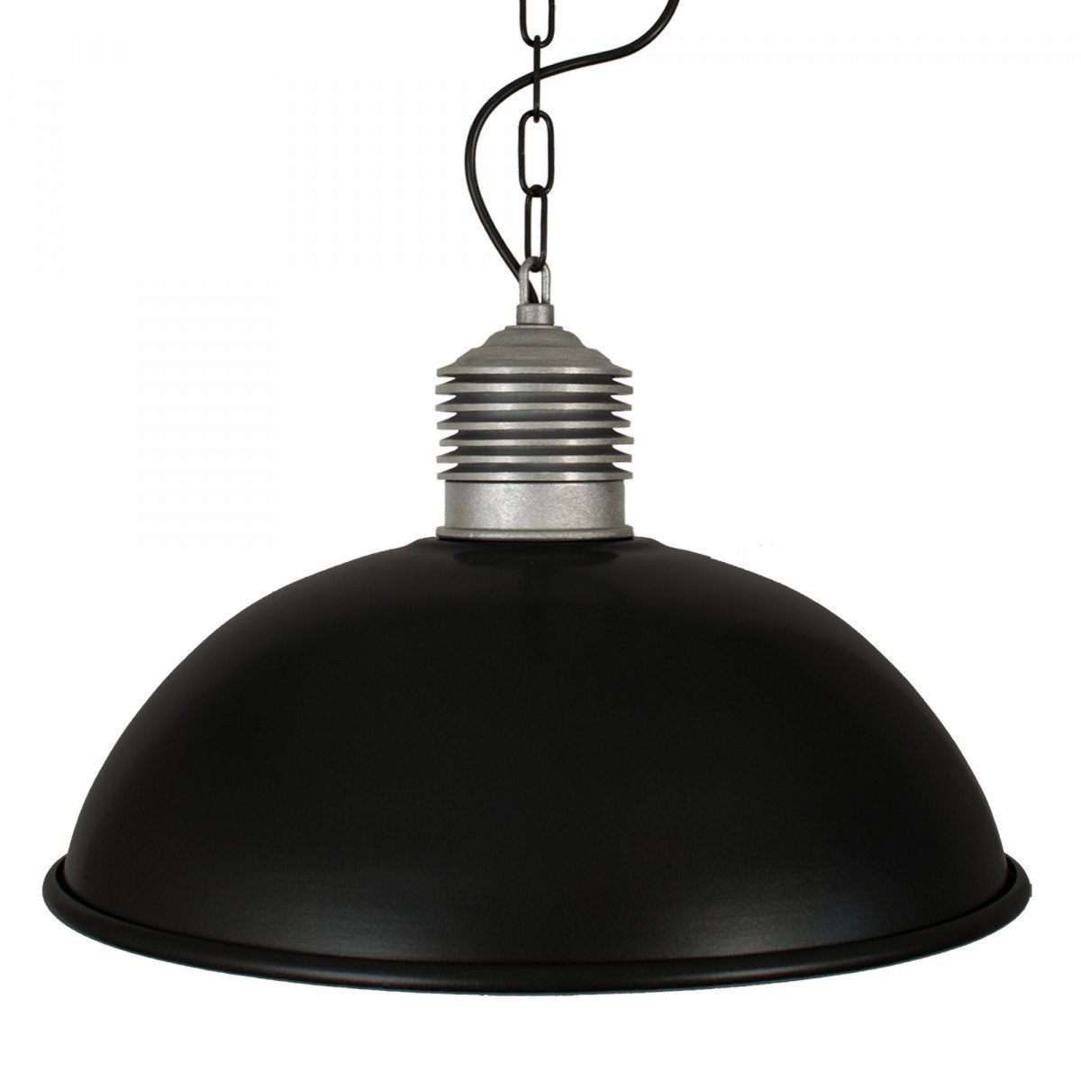 Lampe suspendue Industrial II Noire (6504k4) | Nostalux.fr