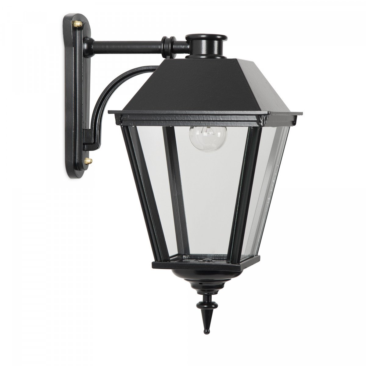 Halle alu - KS Lighting, 4 faces, carré, éclairage d'extérieur 