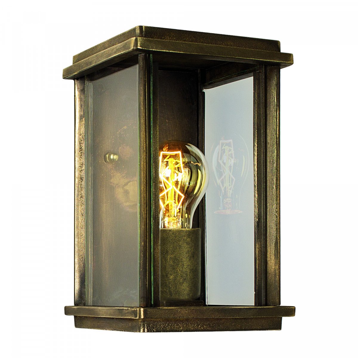 éclairage d'extérieur en bronze, véranda, petit modèle Capital, années 30