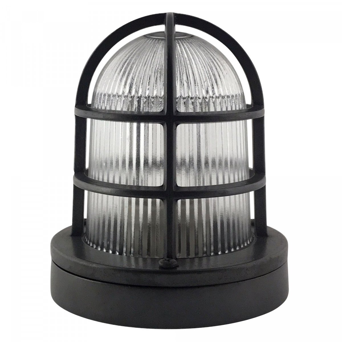 Lampe extérieure Gibraltar plafonnier lampe de socle nautique noir