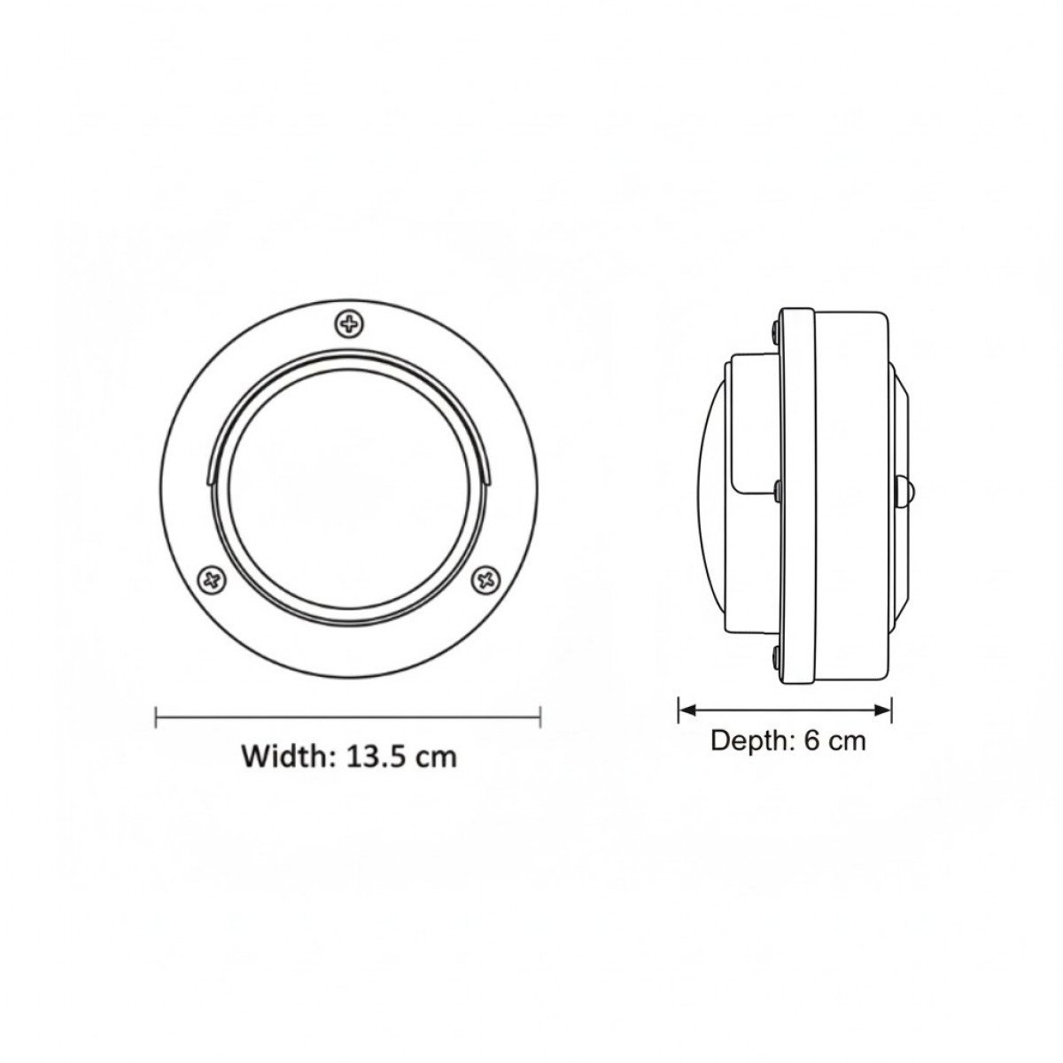 Éclairage extérieur Tavira applique murale nickel laiton nautique