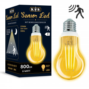 Ampoule Classic Sensor (5899) LED 3W avec capteur jour/nuit de KS Lighting Ampoule Classic Sensor (5899) LED 3W avec capteur jour/nuit de KS Lighting