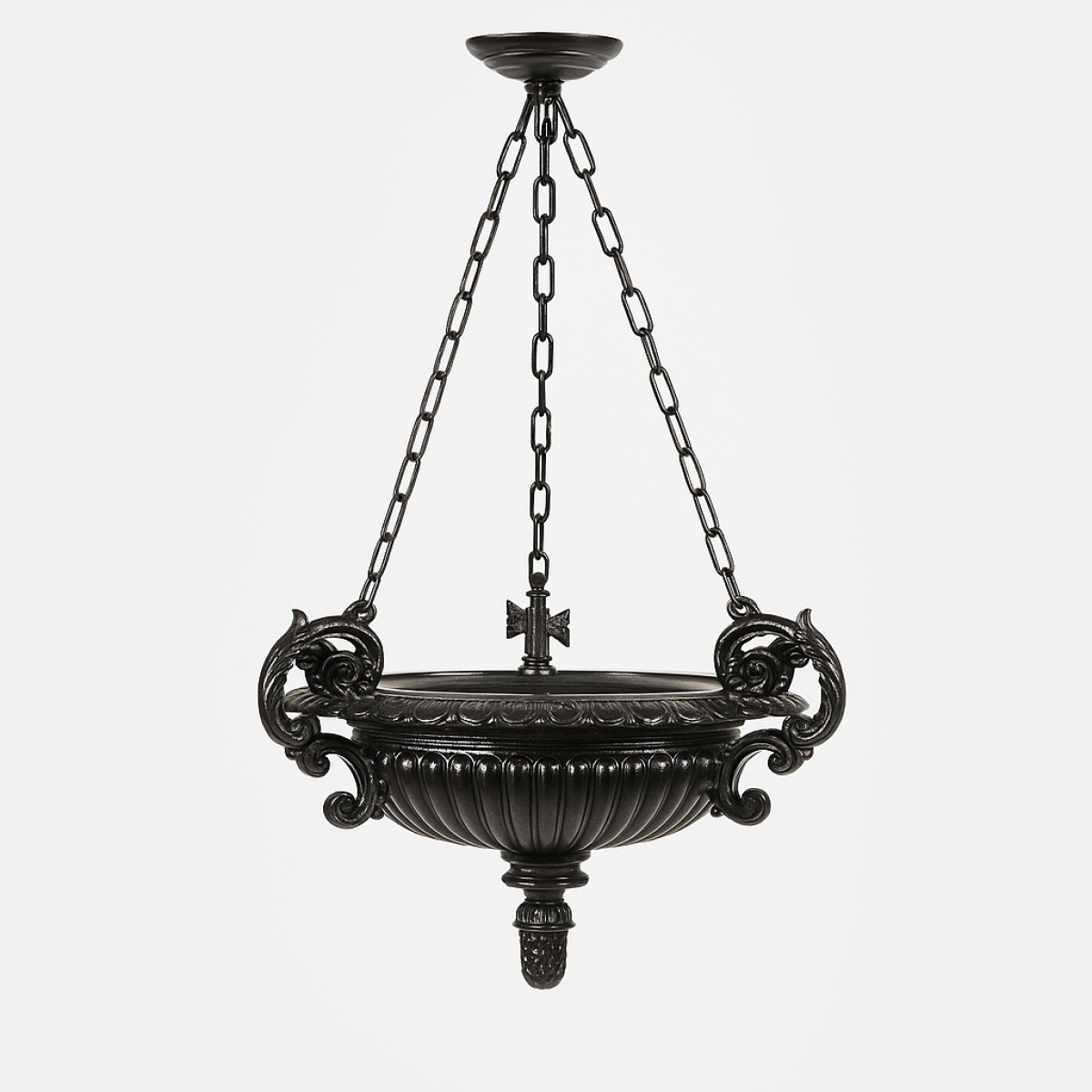 Vase suspendu aluminium 60 cm