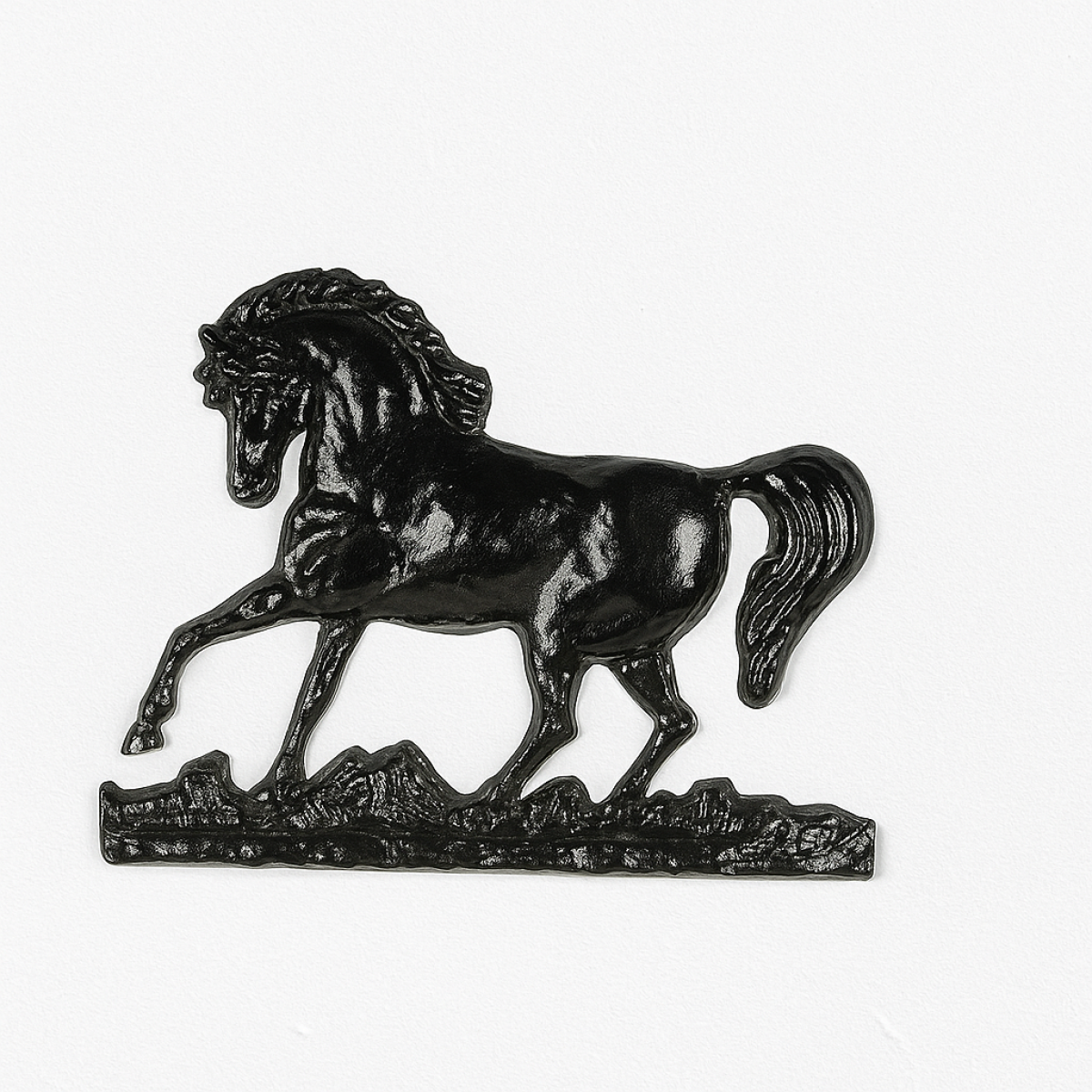 Décoration murale cheval aluminium