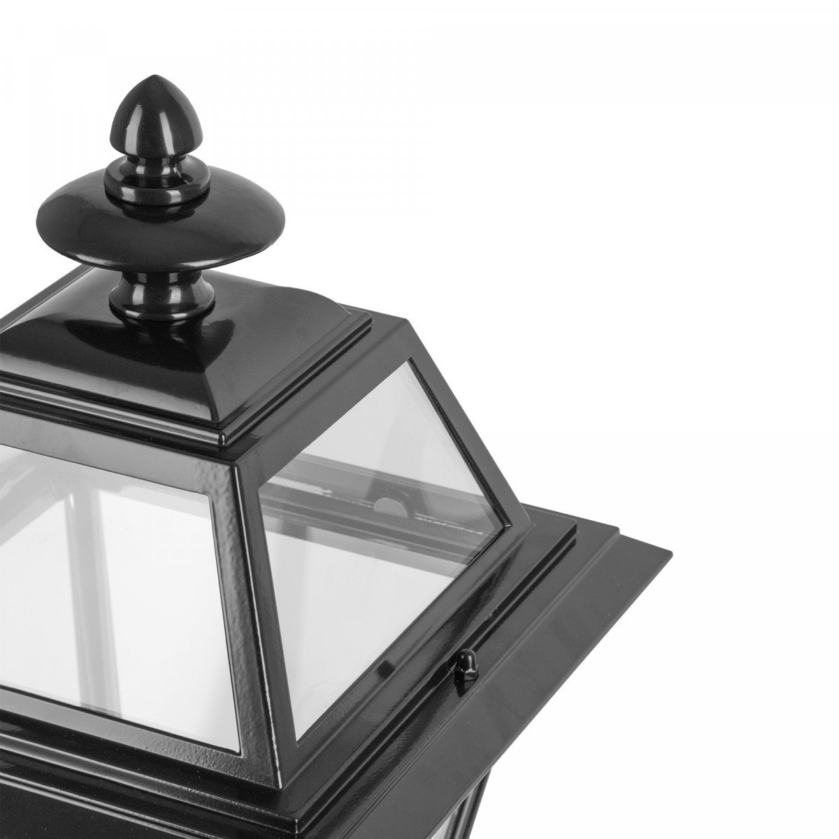 Lampe de jardin sur pied Brunssum (7222) avec lanterne carrée de KS Lighting