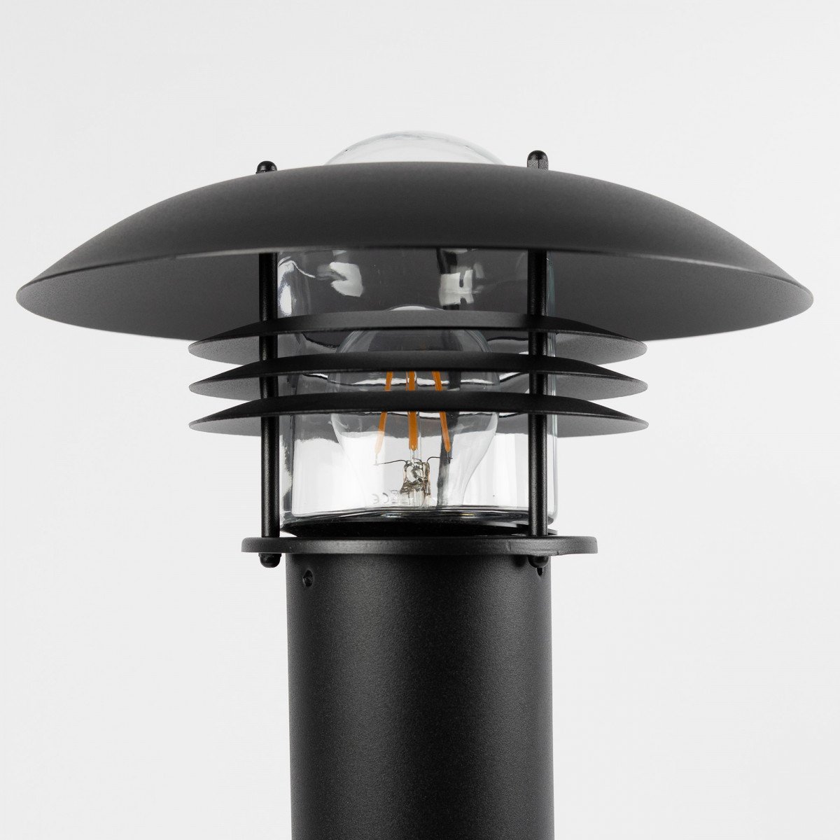 Lampe extérieure Riga noire aluminium moderne