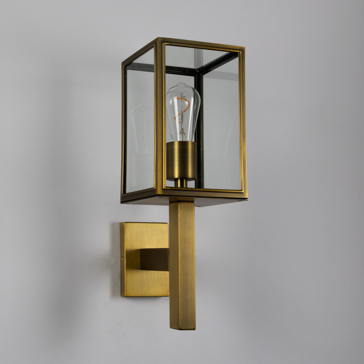Lampe extérieure Bilthoven applique murale laiton acier inoxydable moderne