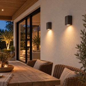 Spot béton noir pendant Pure Down | Nostalux.fr