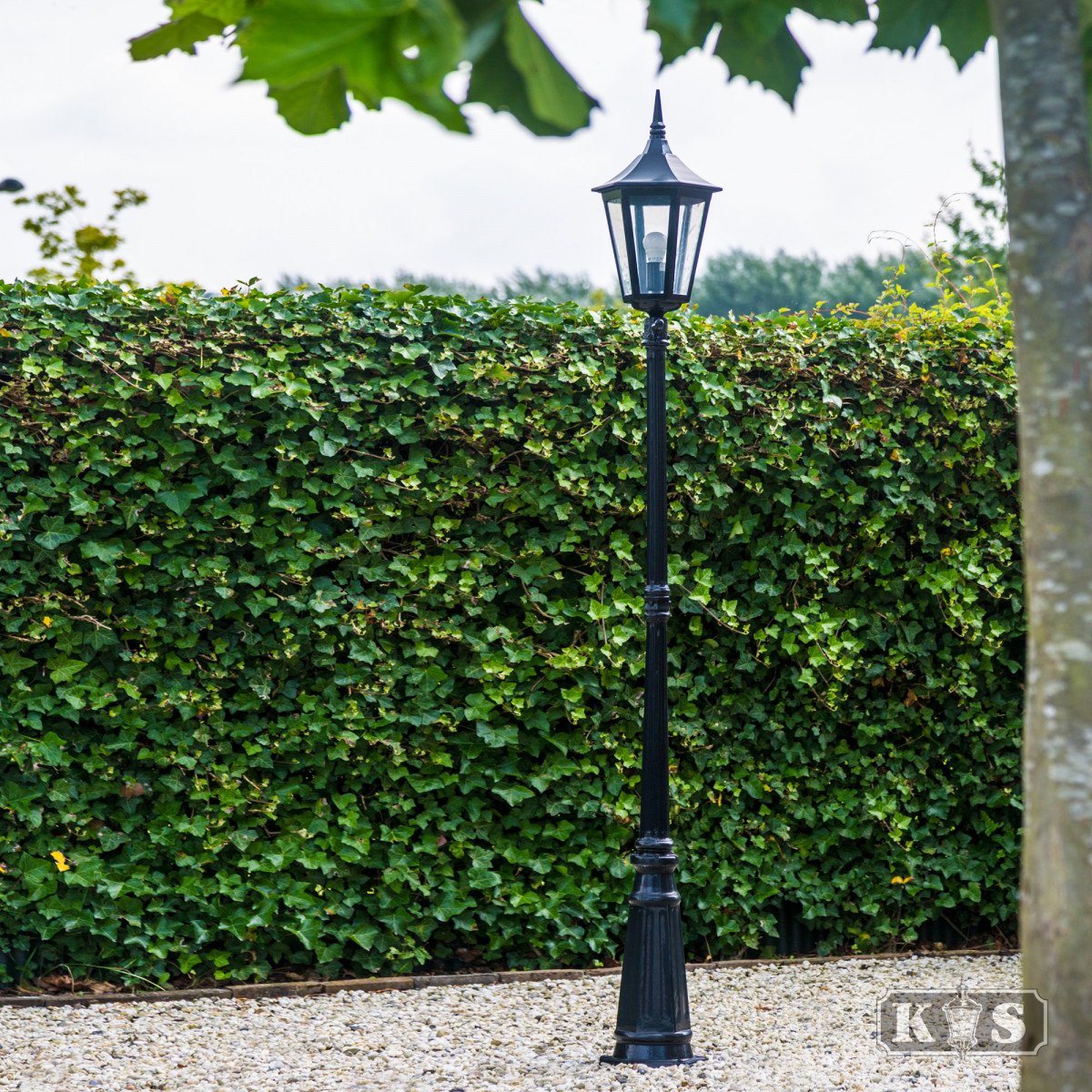 Lanterne noire Zeist - Éclairage de jardin classique