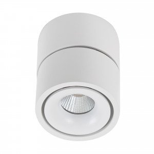 Spot blanc en saillie Ole 1 (7677) orientable | Nostalux.fr