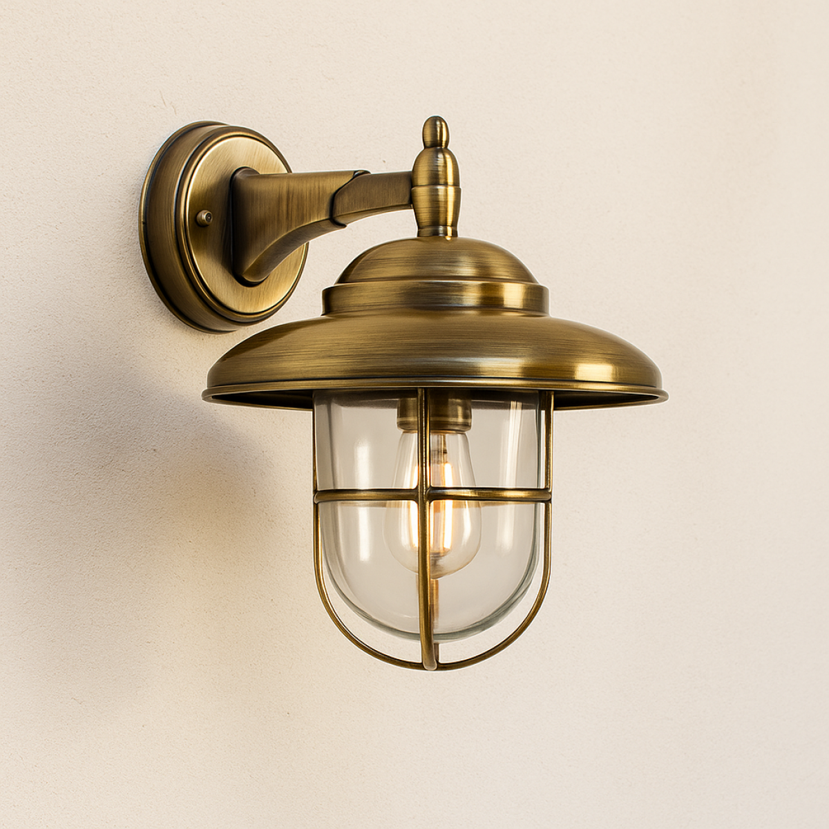 Applique d'extérieur Monte (7710)  en laiton look bronze