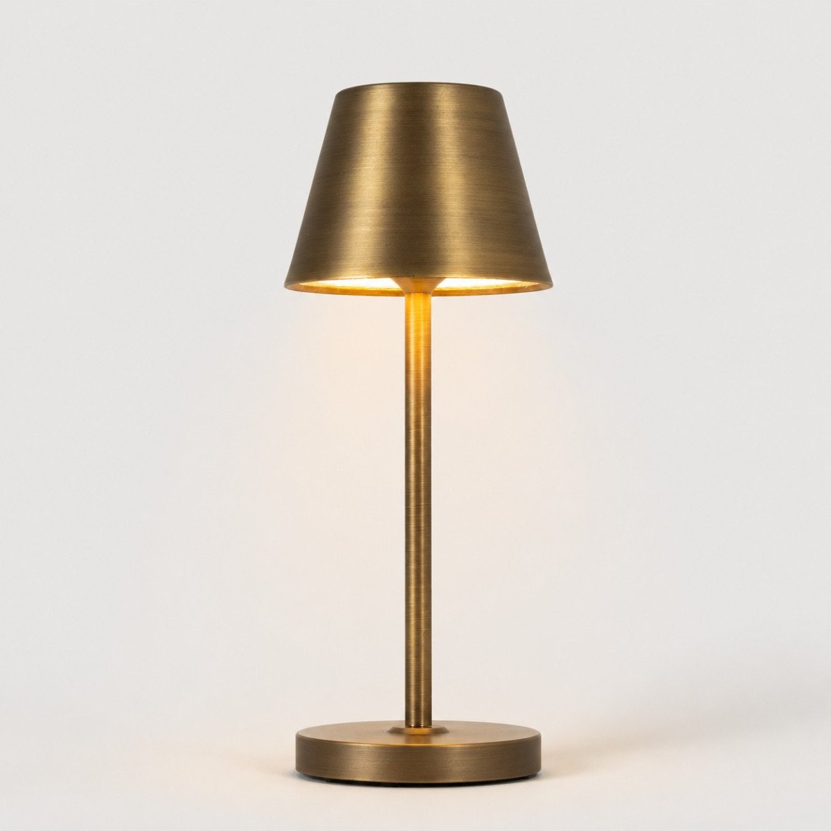 Lampe d'intérieur et d'extérieur Lampe de table moderne en bronze