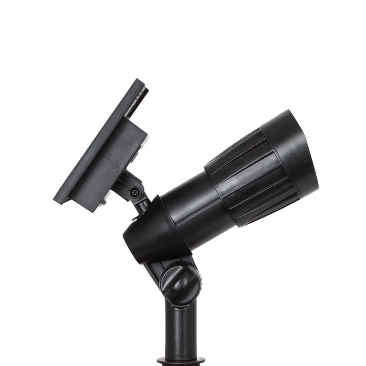 6x Solar LED Spot de jardin Noir