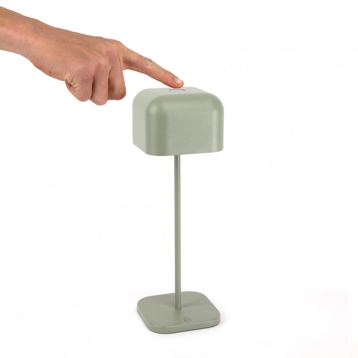 Cabo Table Lamp Set Green Grey - Small & Medium