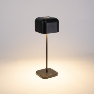 Lampe de table anthracite en aluminium moderne pour l'intérieur et l'extérieur Lampe de table anthracite en aluminium moderne pour l'intérieur et l'extérieur