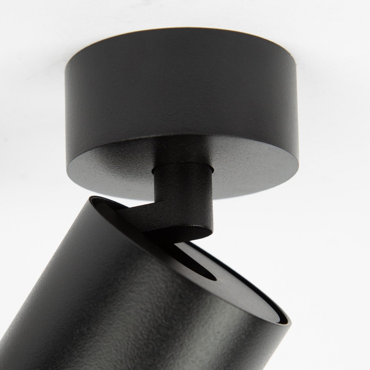 Spot orientable Mila 1 round Noir