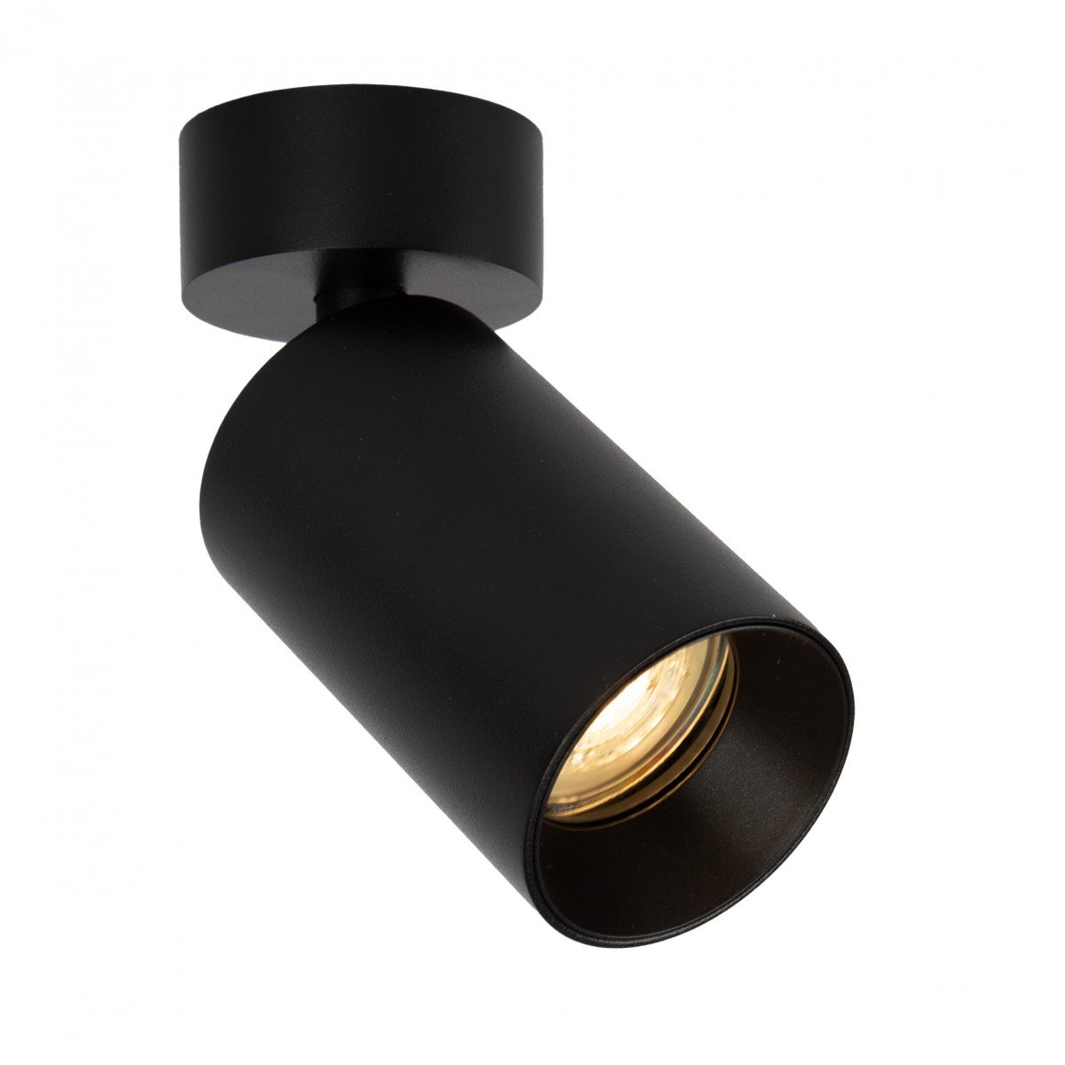Spot orientable Mila 1 round Noir