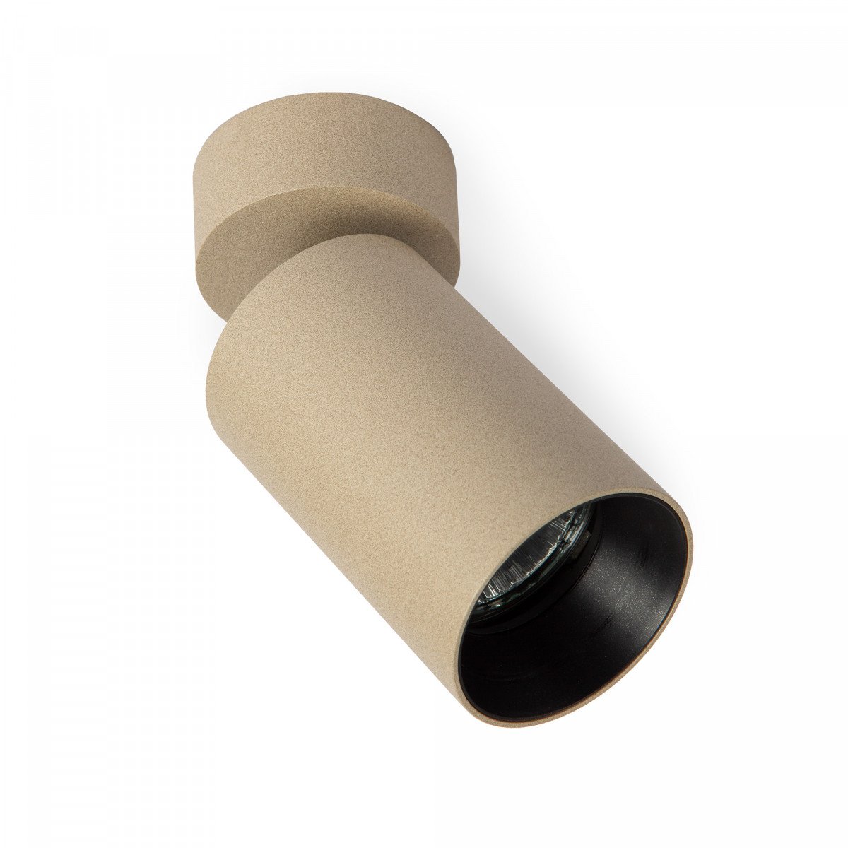 Spot Encastré Orientable Mila 1 Rond Champagne
