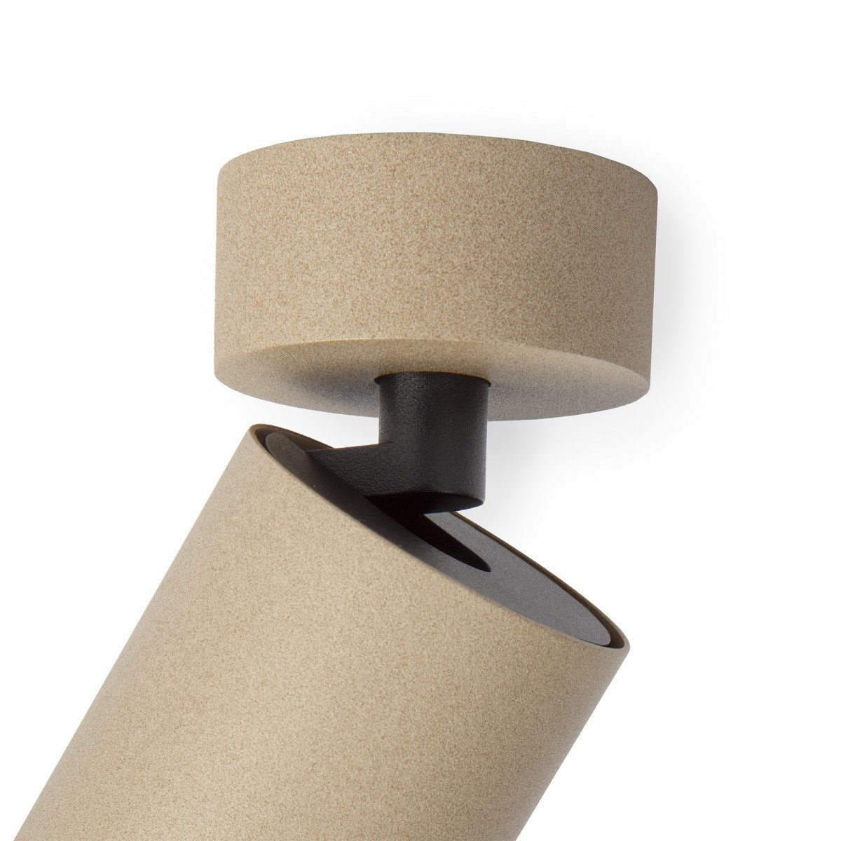 Spot Encastré Orientable Mila 1 Rond Champagne