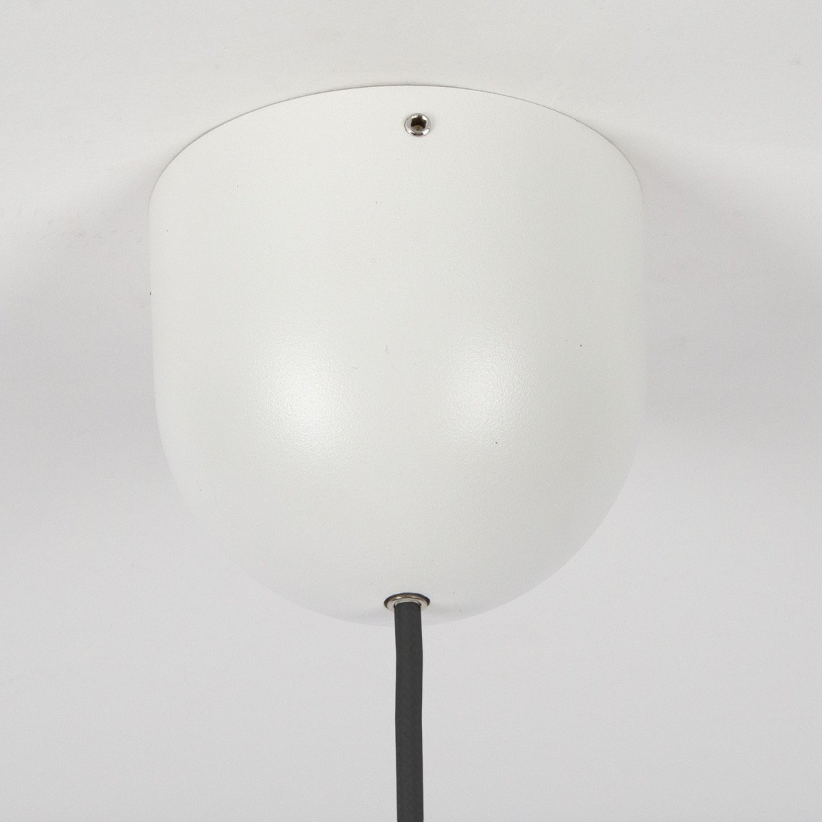 Lampe suspendue blanche design aluminium moderne