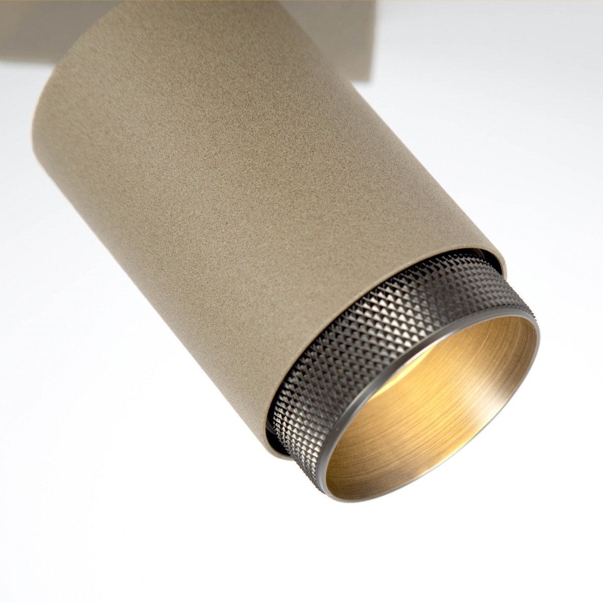 Plafonnier Scott éclairage intérieur champagne aluminium moderne