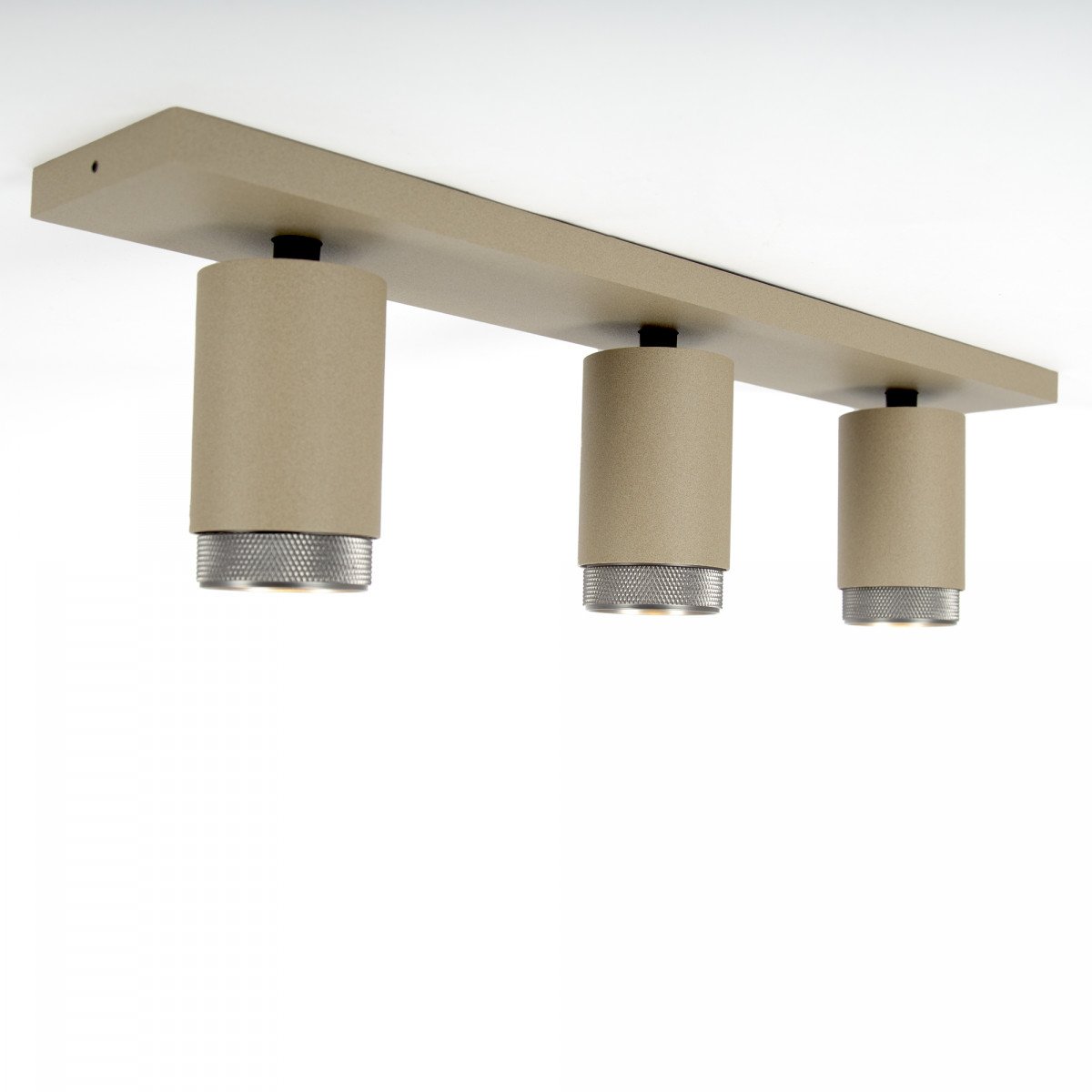 Plafonnier Scott éclairage intérieur Gun Metal aluminium moderne