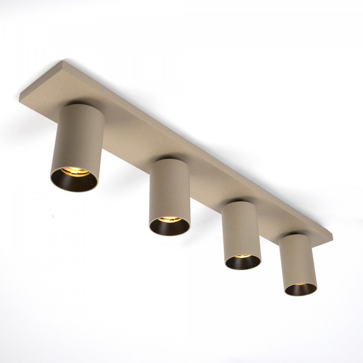 Éclairage intérieur Mila 4 spot en saillie champagne moderne