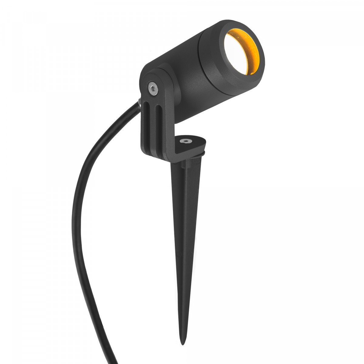 Spot encastrable noir compact LED-Piquet GU10 PAR11