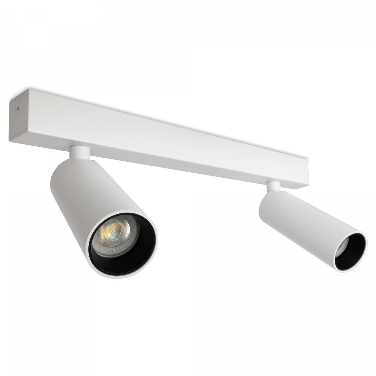 Éclairage intérieur spot encastrable blanc aluminium