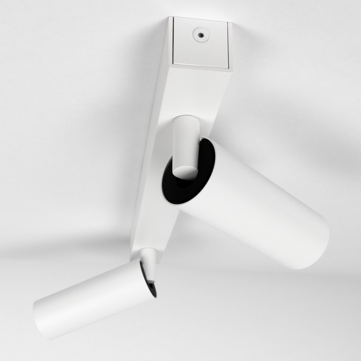 Éclairage intérieur spot encastrable blanc aluminium