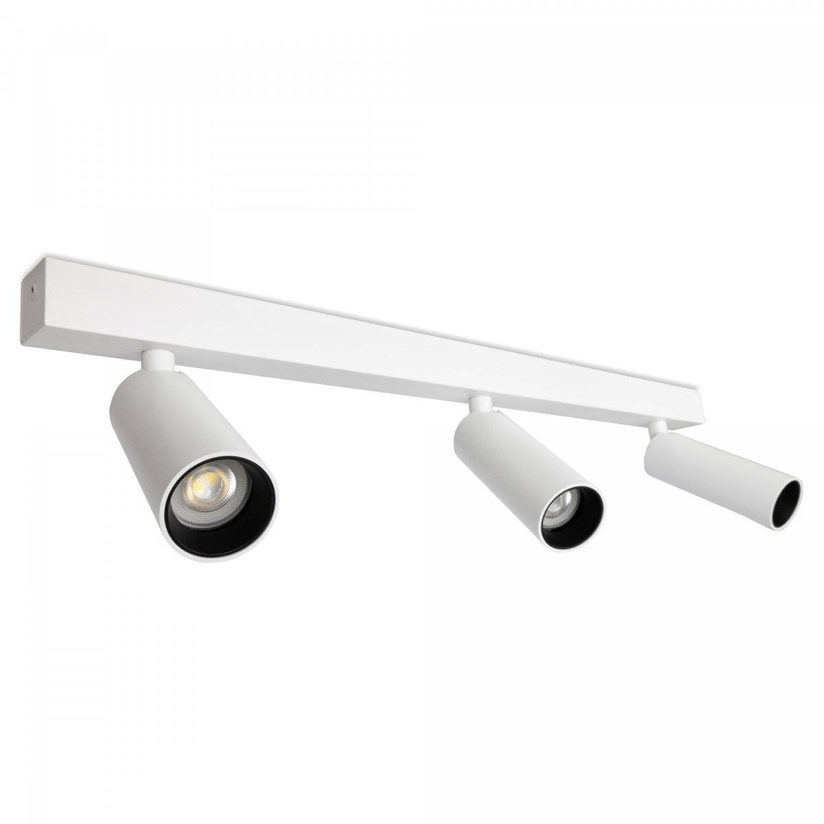 Éclairage intérieur spot encastrable blanc aluminium