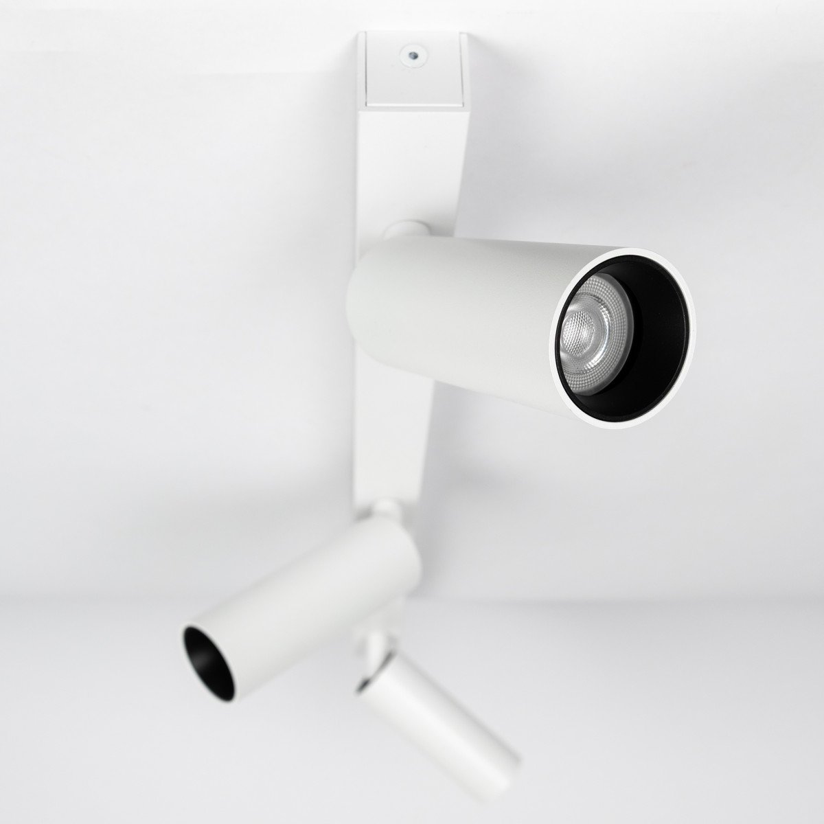 Éclairage intérieur spot encastrable blanc aluminium
