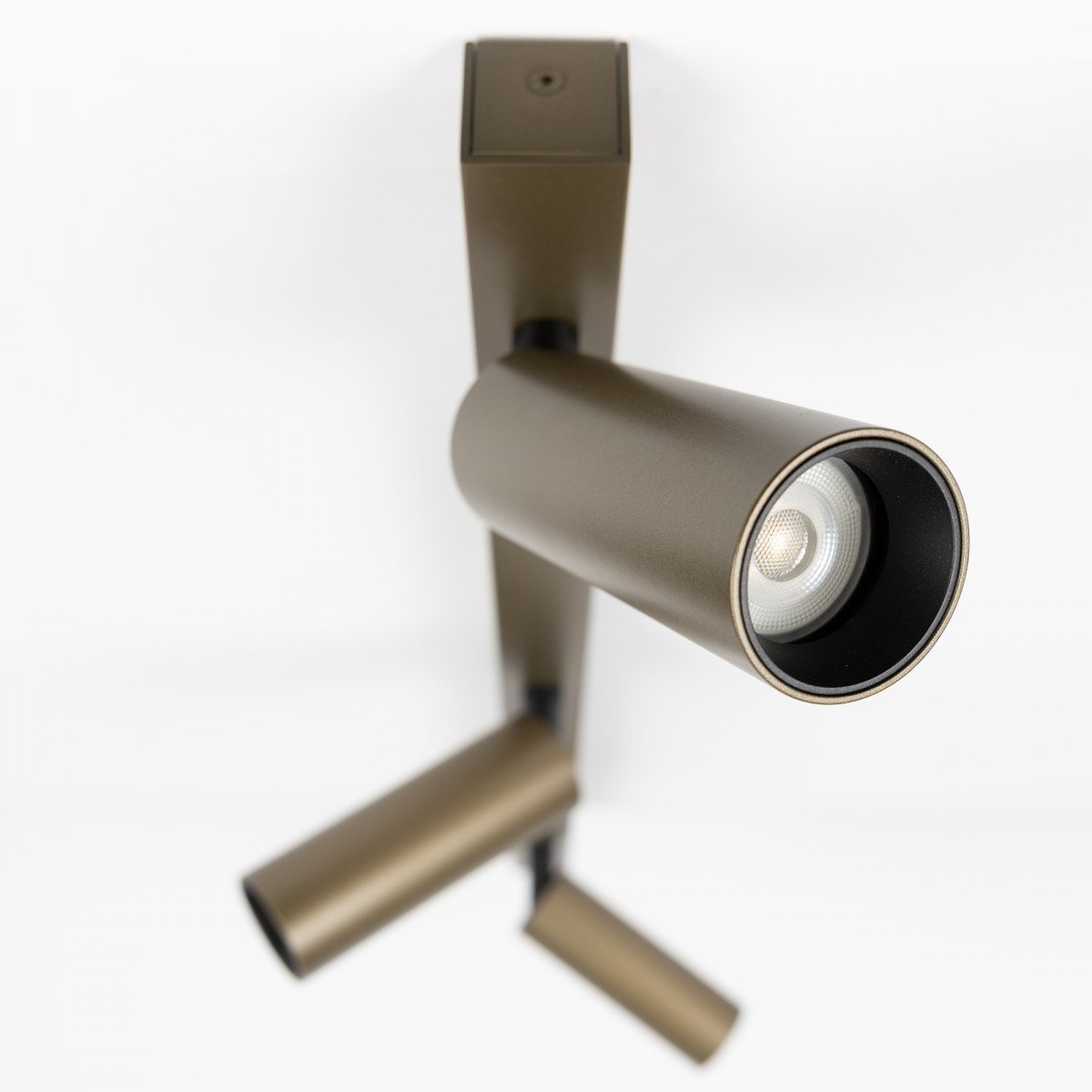 Éclairage intérieur spot encastrable bronze aluminium