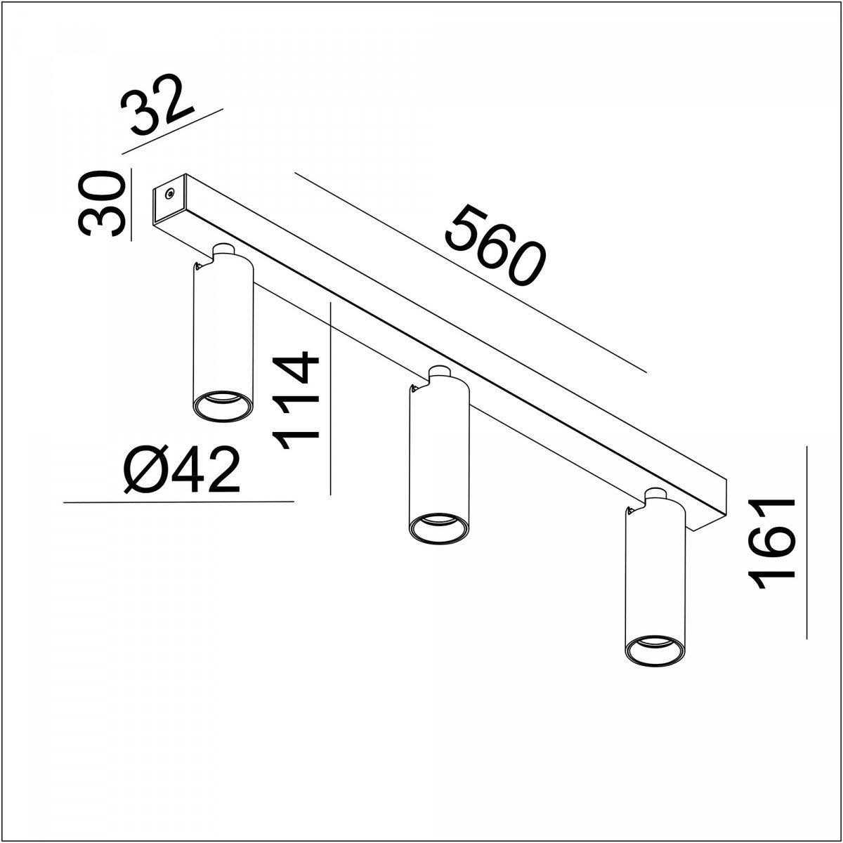 Éclairage intérieur spot encastrable bronze aluminium