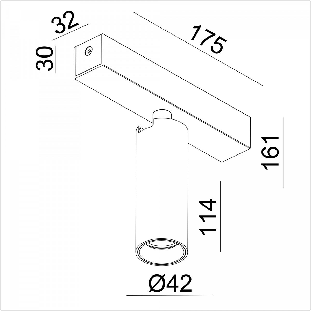 Éclairage intérieur spot encastrable blanc aluminium