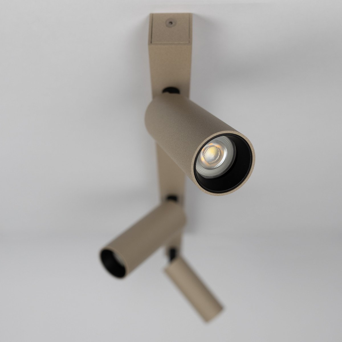 Éclairage intérieur spot encastrable noir aluminium