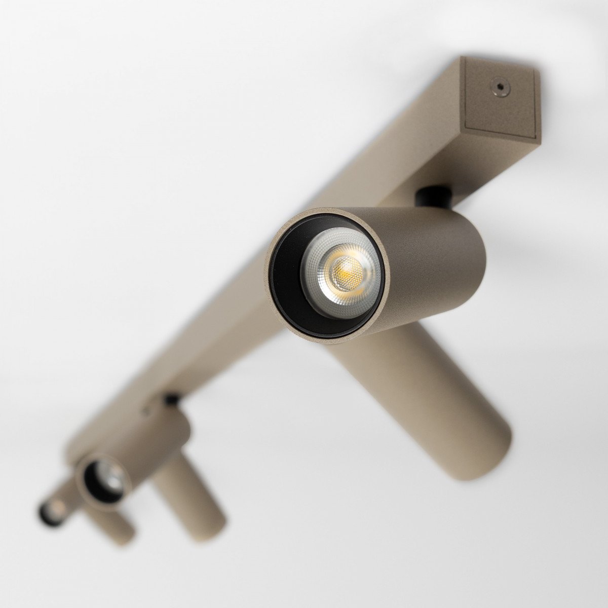 Éclairage intérieur spot encastrable noir aluminium