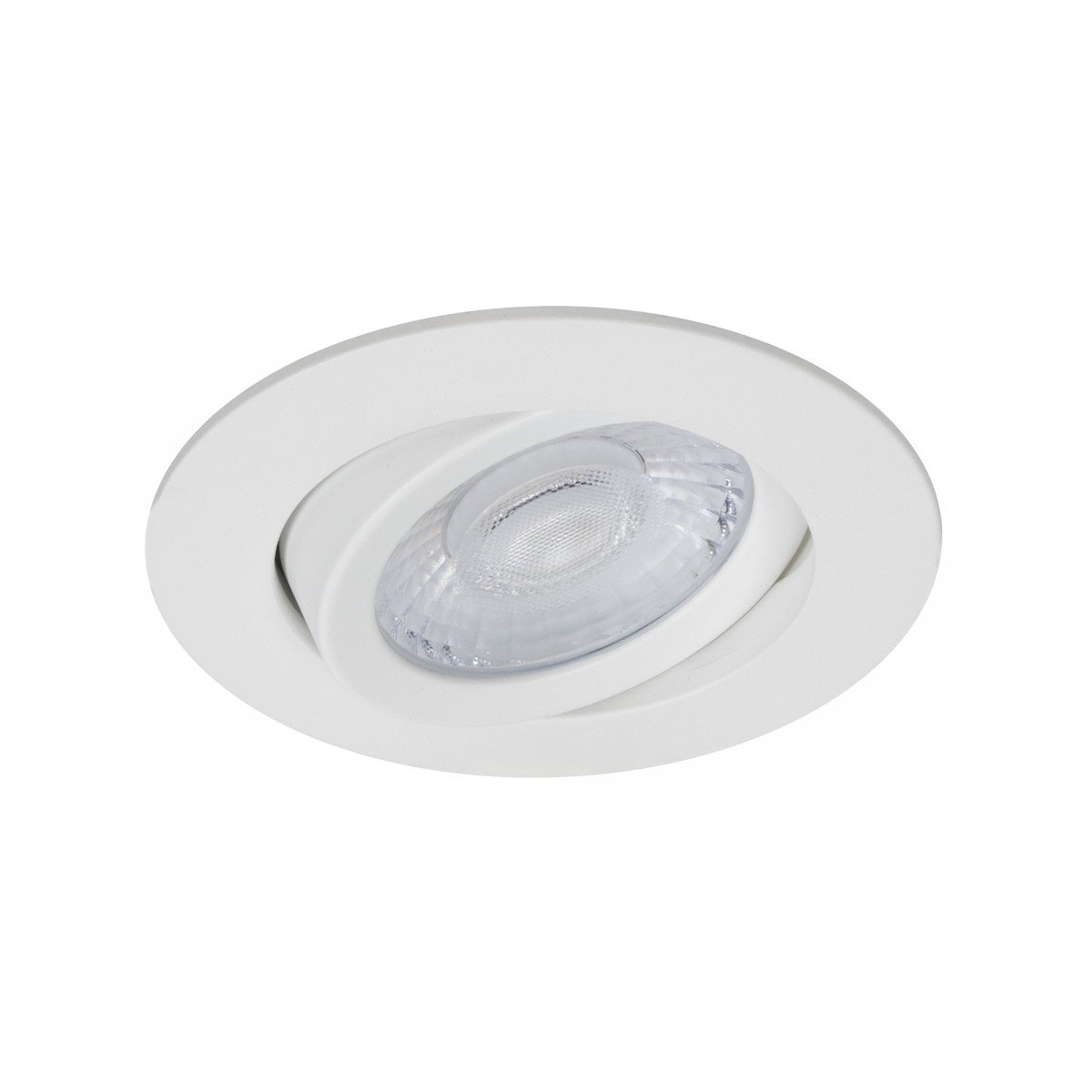 Spot encastré rond plafond blanc dimmable 82 cm