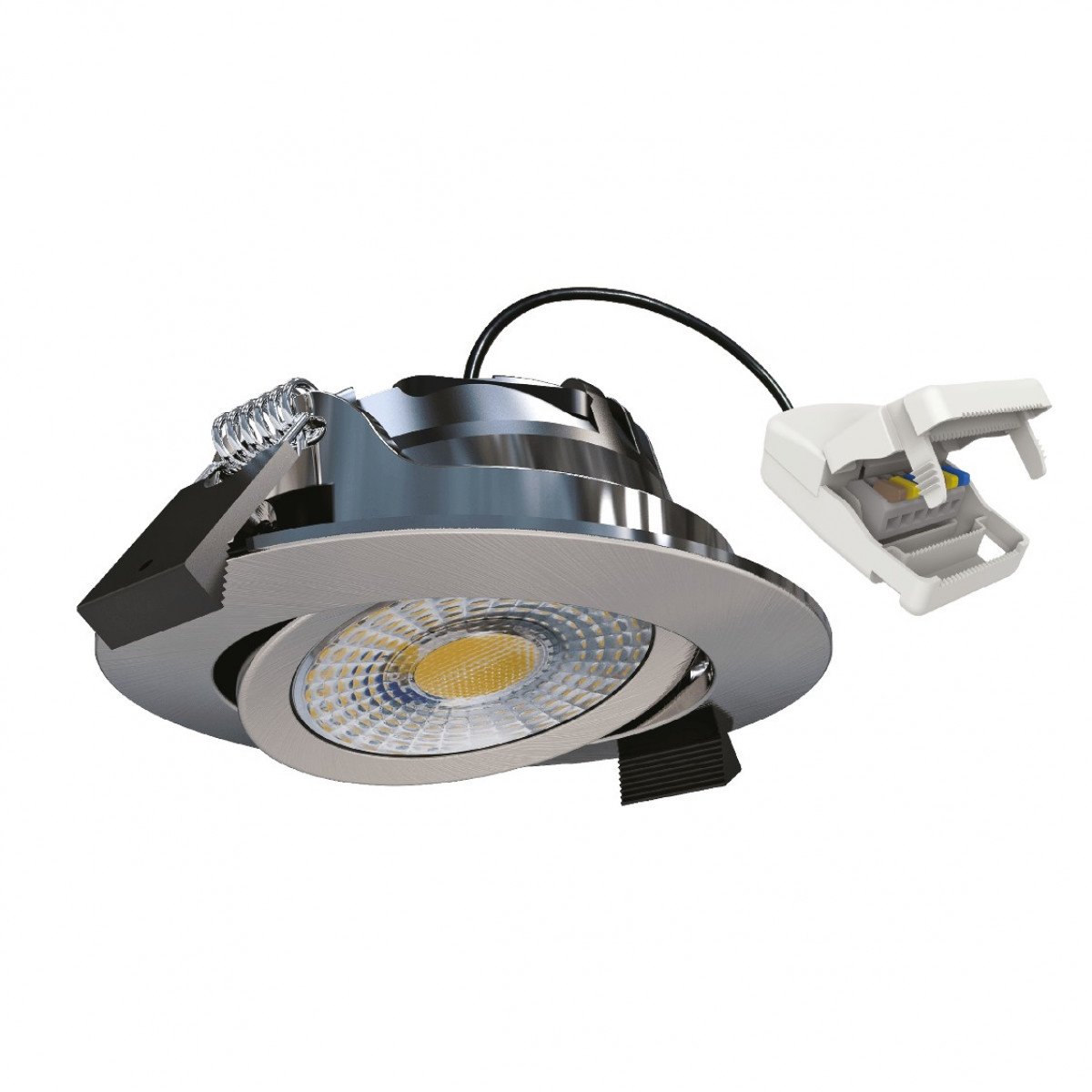 Spot encastré rond plafond blanc dimmable 82 cm