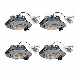 Spot encastré rond plafond blanc dimmable 82 cm Spot encastré rond plafond blanc dimmable 82 cm