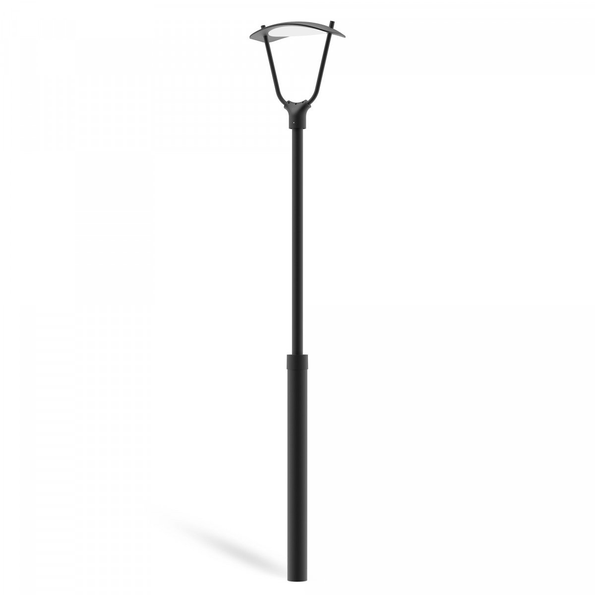 Lampe extérieure Bern Lanterne aluminium noir moderne